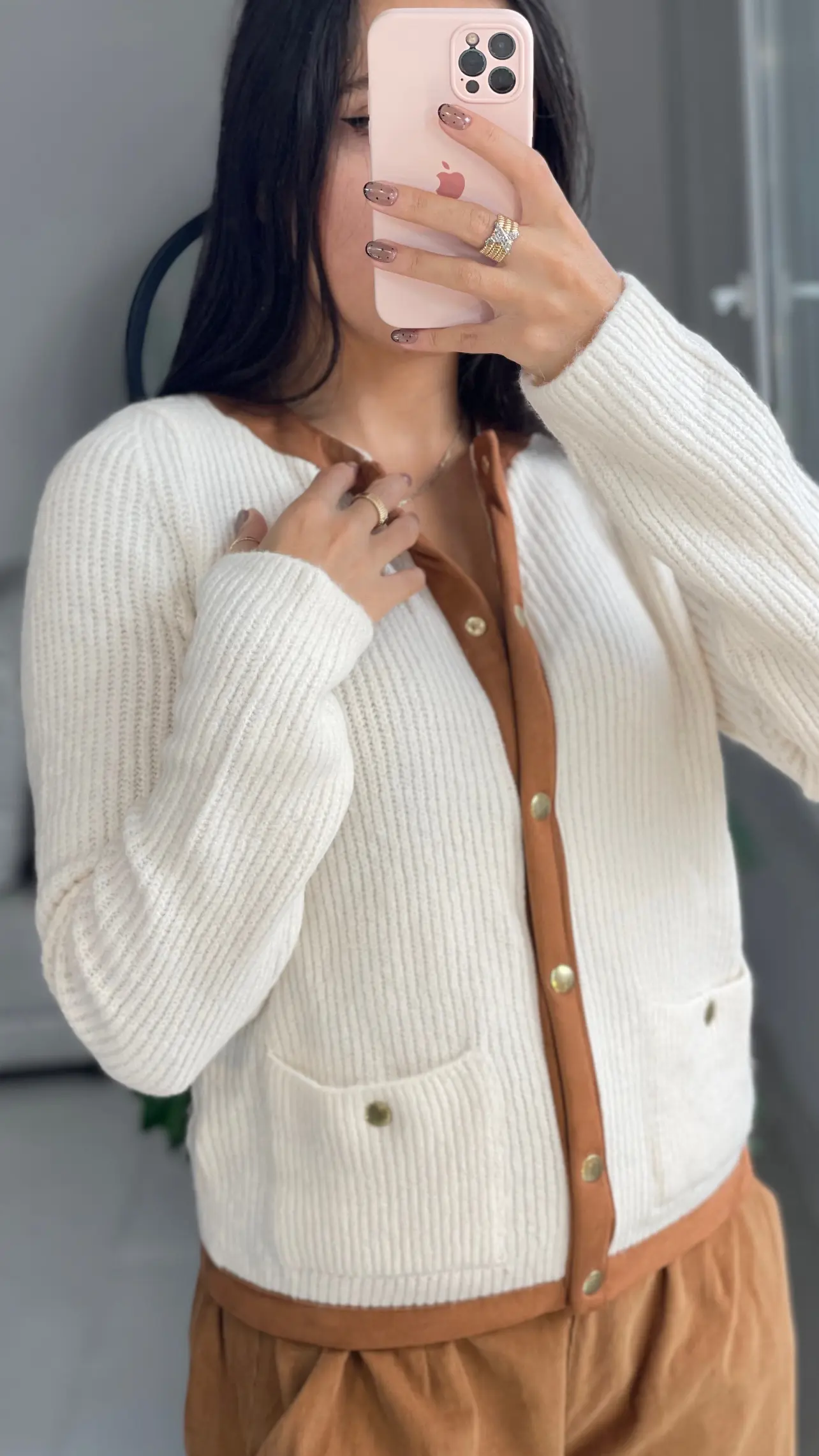 کت بافت نوار جیر برند اورجینال ترک